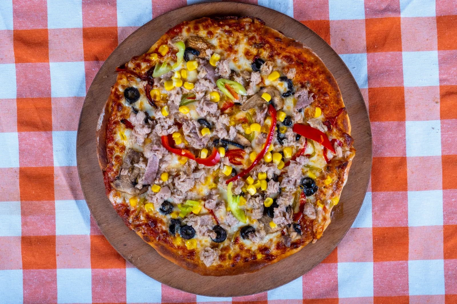 Ton Balıklı Pizza